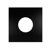 Лист к ППУ BLACK (AISI 430/0,5мм) д.205 (500х500)